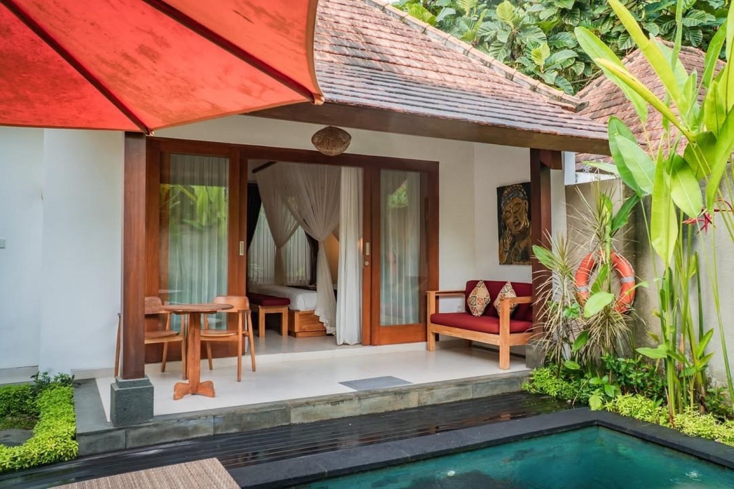 De Metra Villa Ubud By Pramana Villas Екстериор снимка